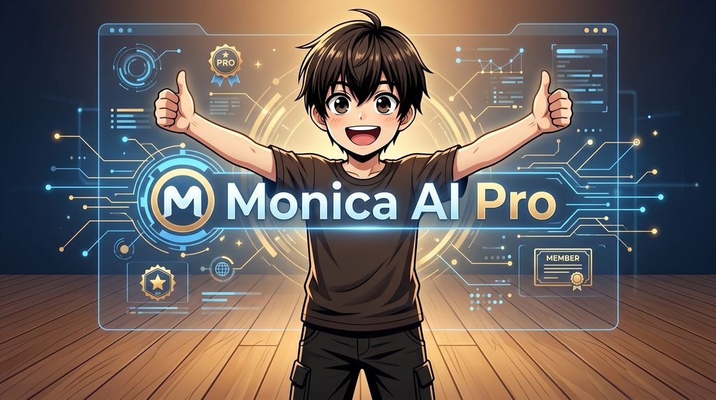 Monica AI 升級會員教學插圖：Monica Pro方案介紹、會員權益與高級模型解鎖